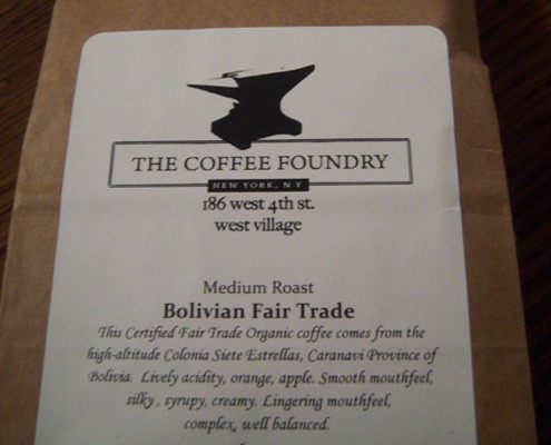 Coffee Foundry Bolivian Fair Trade