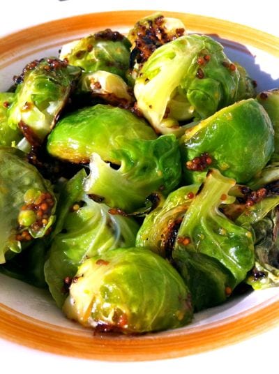 Maple & Mustard Brussel Sprouts