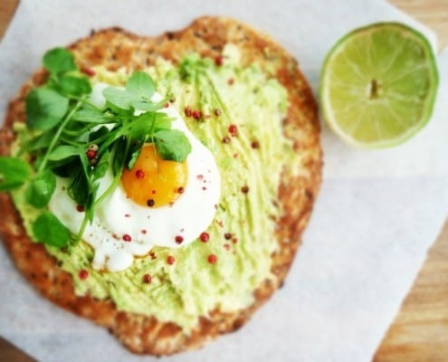 Egg + Avocado Flatbread