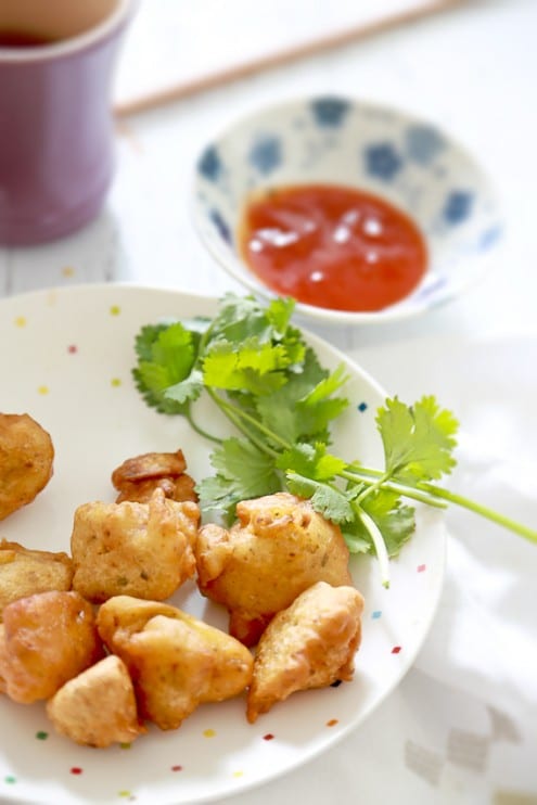 Cucur Ikan Bilis - Anchovy Fritters
