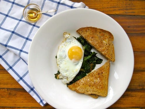 Kale and Eggs Breakfast