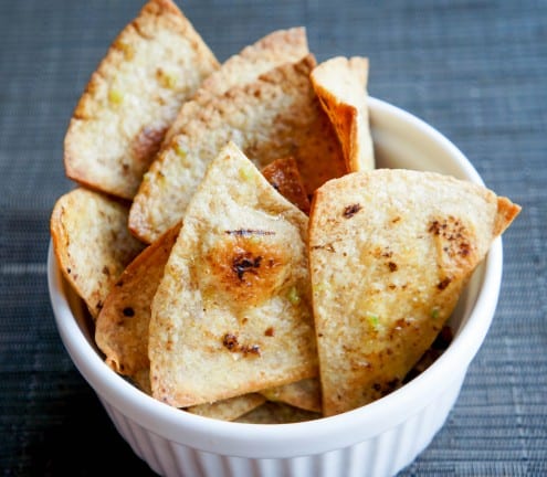 Spicy Olive Oil Tortilla Chips