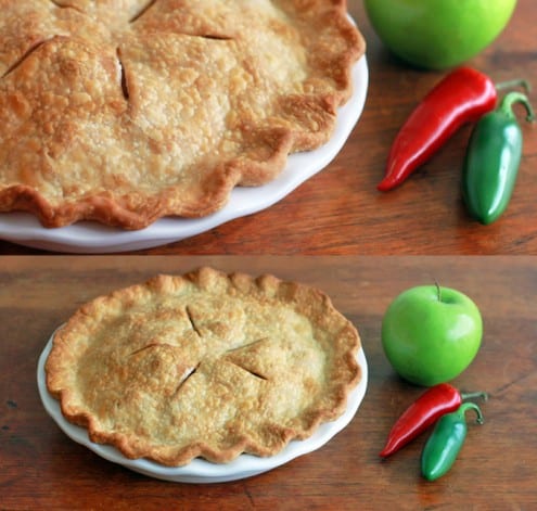 Angry Apple Pie - Jalapeño Apple Pie recipe