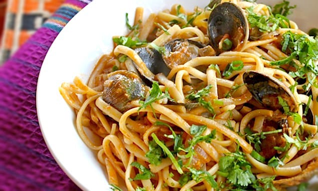 pasta with clams recipe red sauce