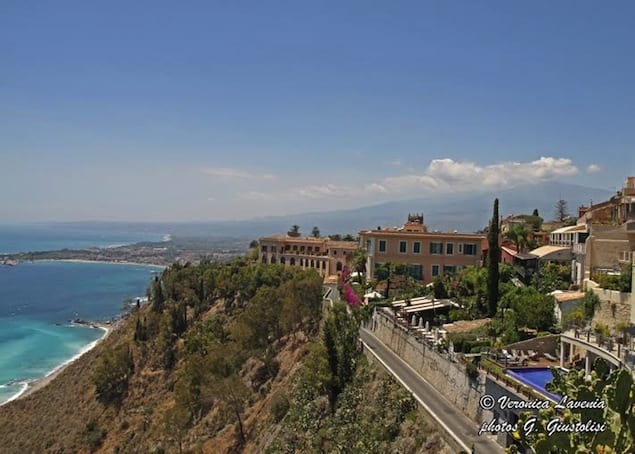 2. VIEWS OF TAORMINA FROM THE PIAZZA IX APRILE