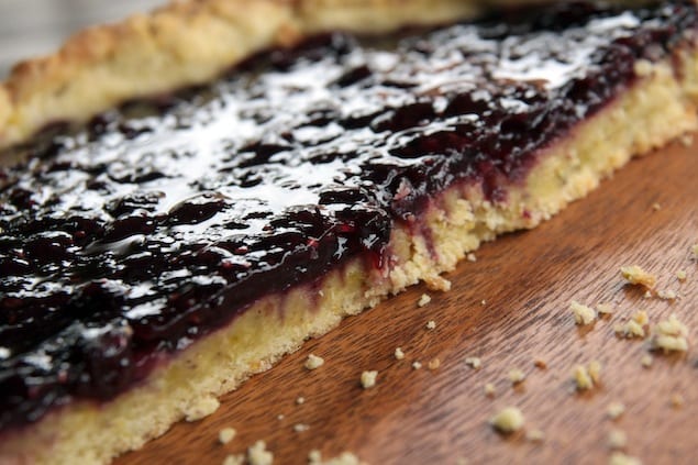 Plum jam tart-Crostata di susine