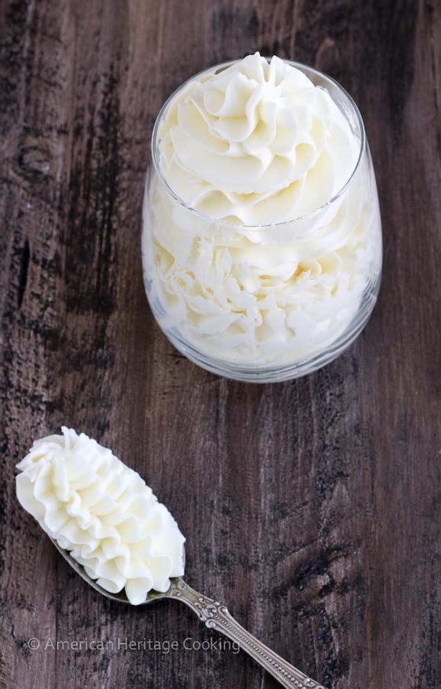 Whipped Cream Cake Frosting Recipe