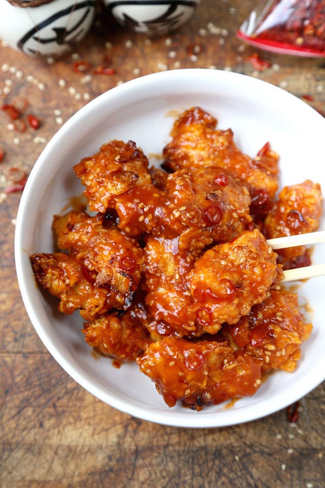 Easy Baked General Tso Chicken Honest Cooking