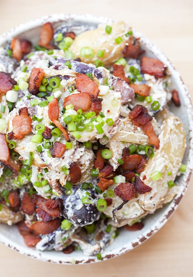 Castello Summer of Blue — Bacon and Blue Cheese Roasted Potato Salad