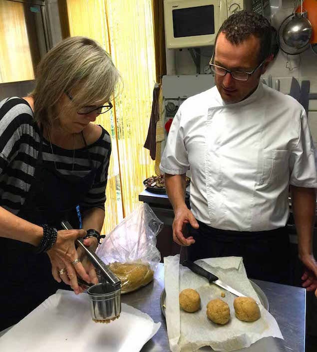 Cooking Honest Food with Chef Gilberto Guidi in Italy