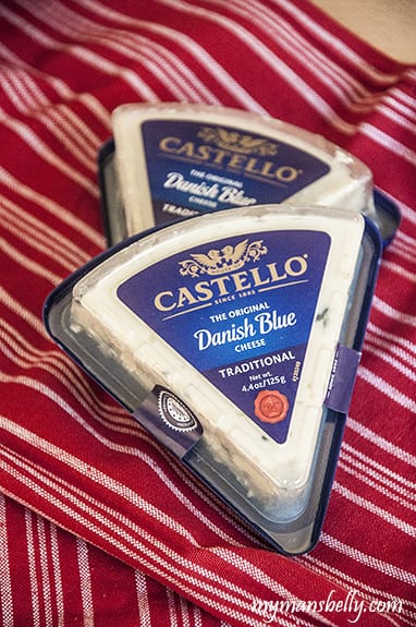 Castello Summer of Blue — Buffalo Chicken and Blue Cheese Slaw Burgers