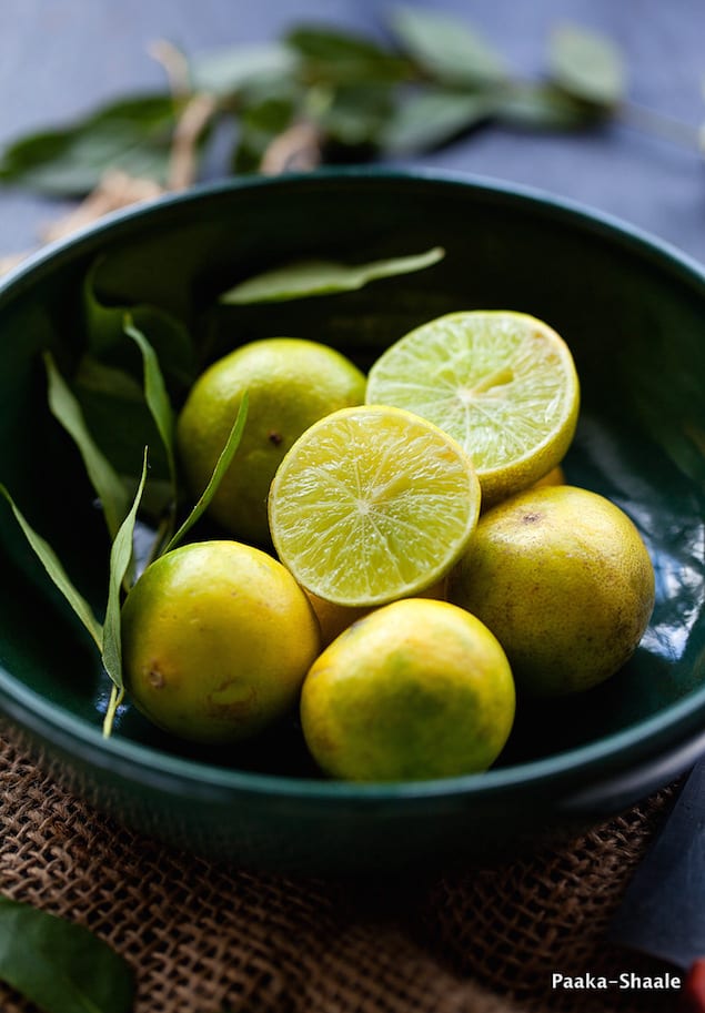 Indian-Style Pickled Limes