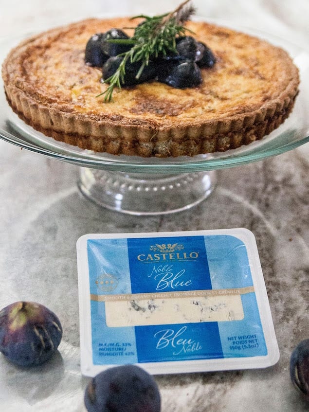 Castello Summer of Blue — Fig and Blue Cheese Tart