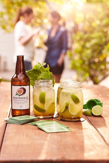 A Taste of Swedish Waters: Rekorderlig Passionfruit Mojito