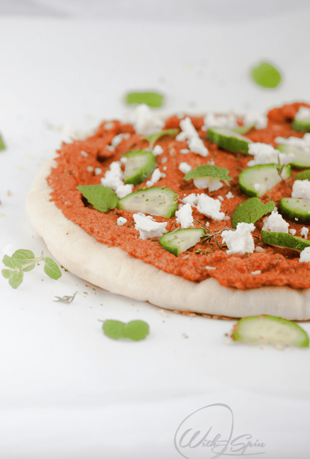 Castello Summer of Blue — Spicy Middle Eastern Pizza