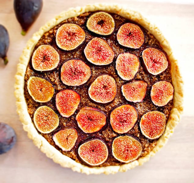 Fig and Pecan Tart