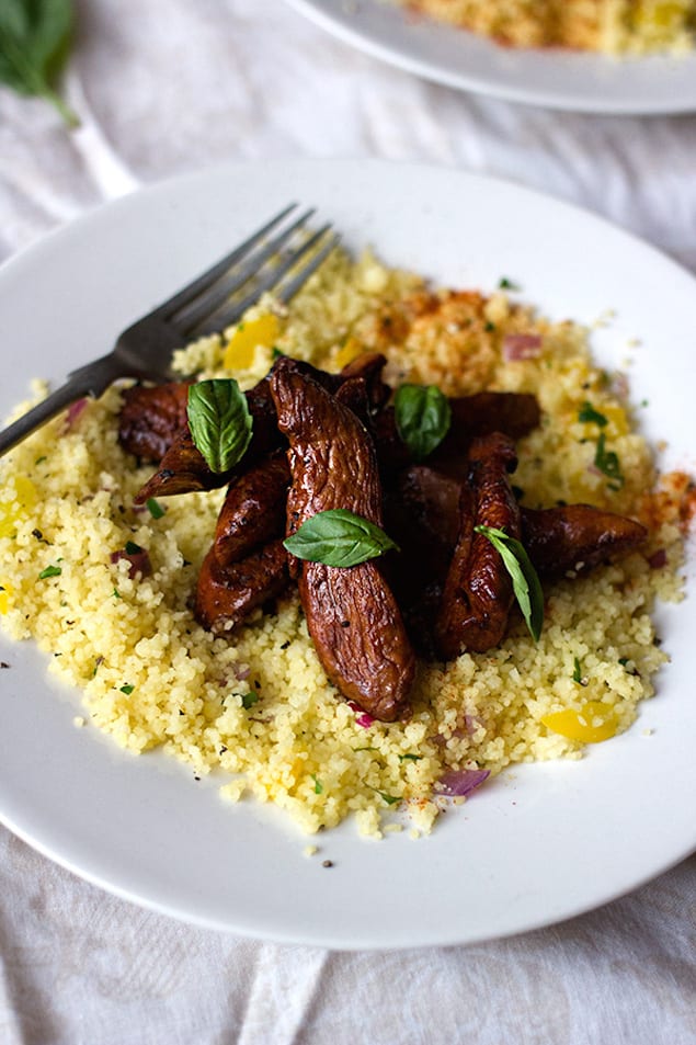Soy and Honey Chicken with Couscous 
