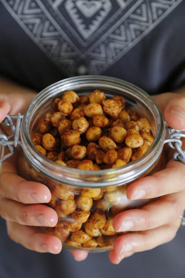 Spicy Roasted Chickpeas