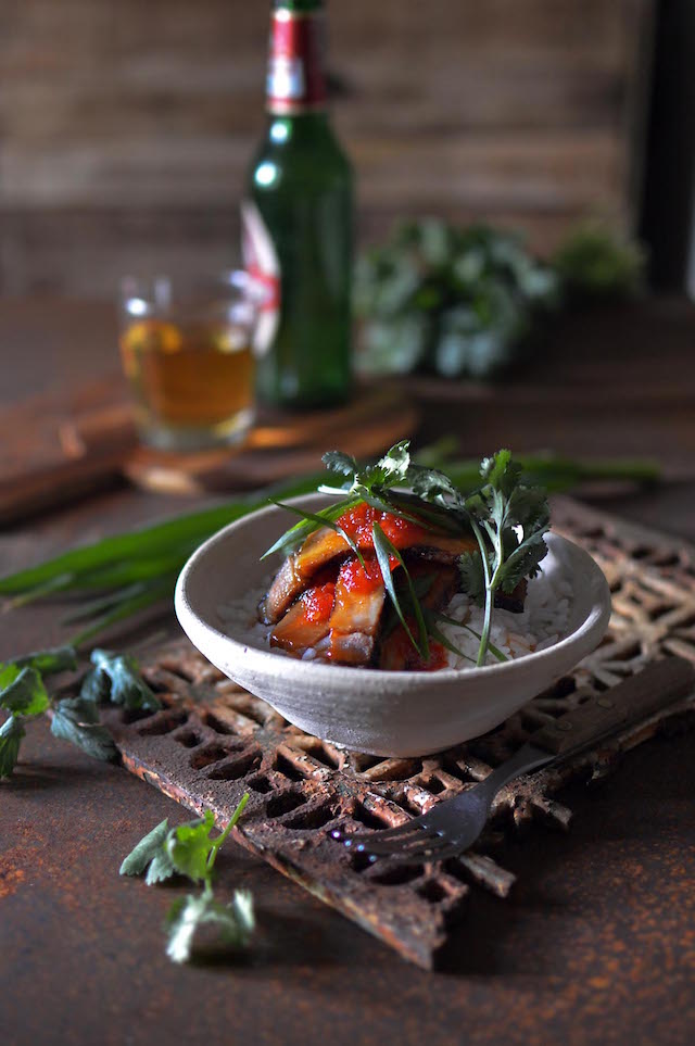 BBQ Thai Pork and Sweet Chili Sauce