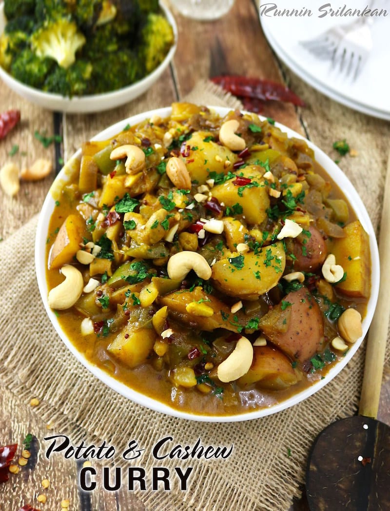 Sri Lankan Potato-Cashew Curry