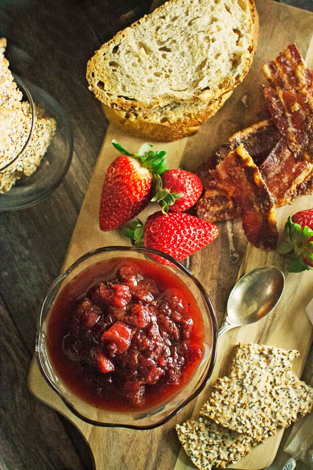 The Ultimate Strawberry Black Pepper Jam Cheese Board