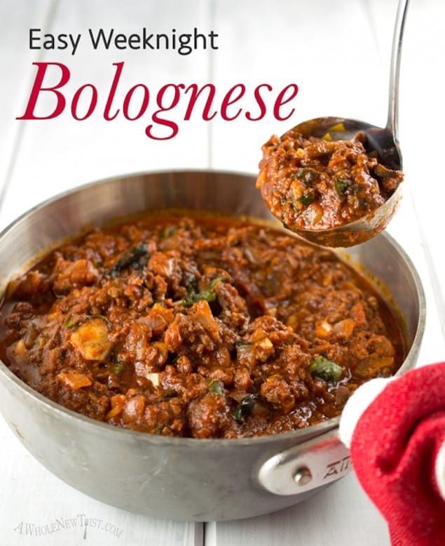 Quick and Easy Bolognese