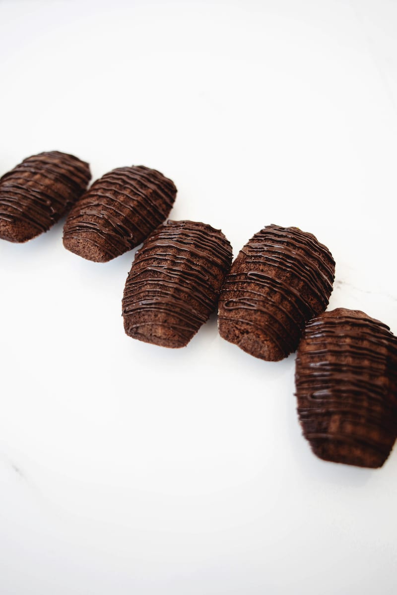 Chocolate Mocha Madeleines