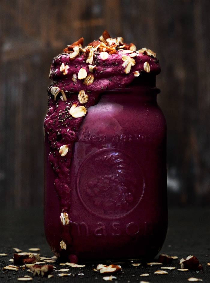 Oats and Berries Smoothie
