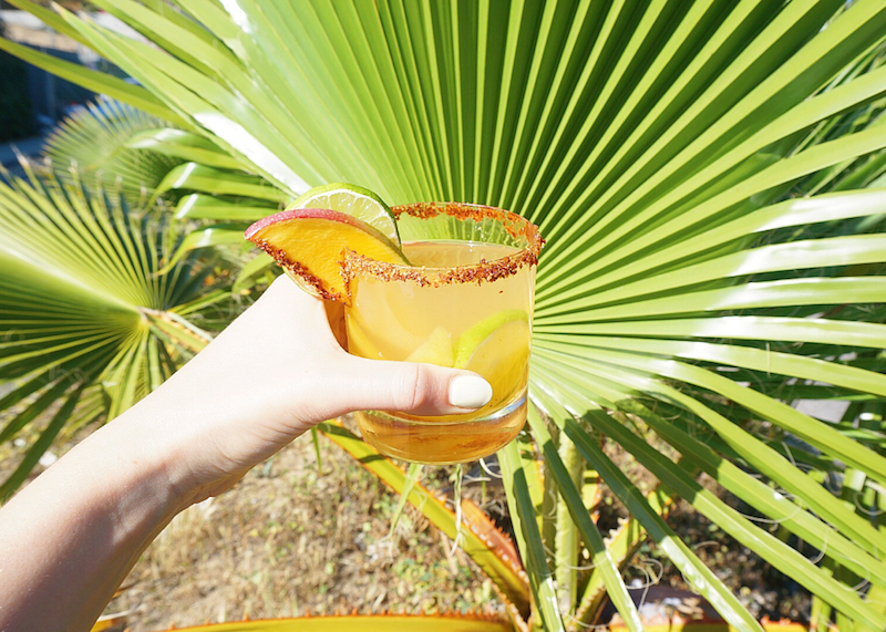 Tropical Spiced Mango Cocktail
