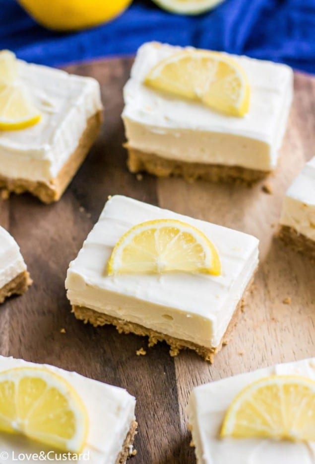 Lemon Cheesecake Bars