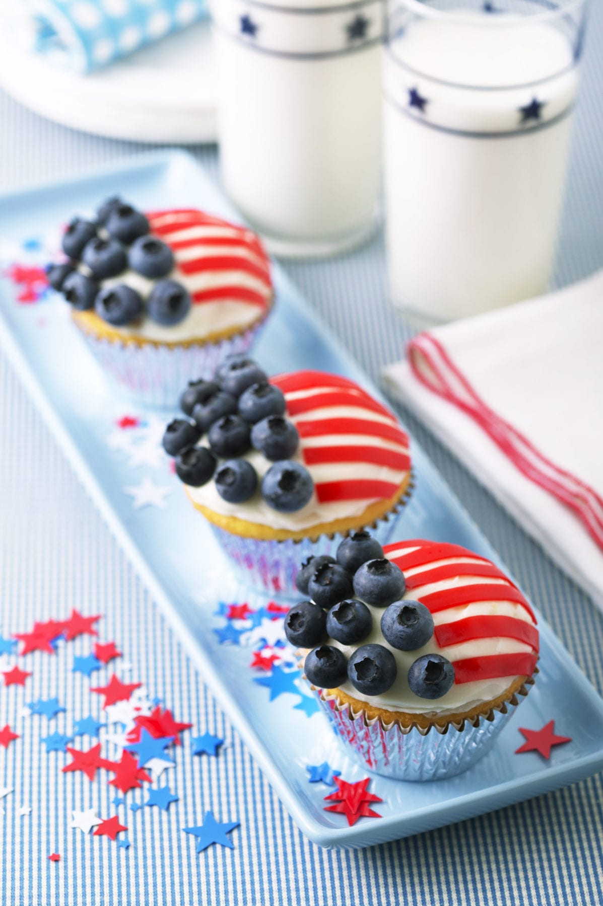 Red, White, and Blueberries