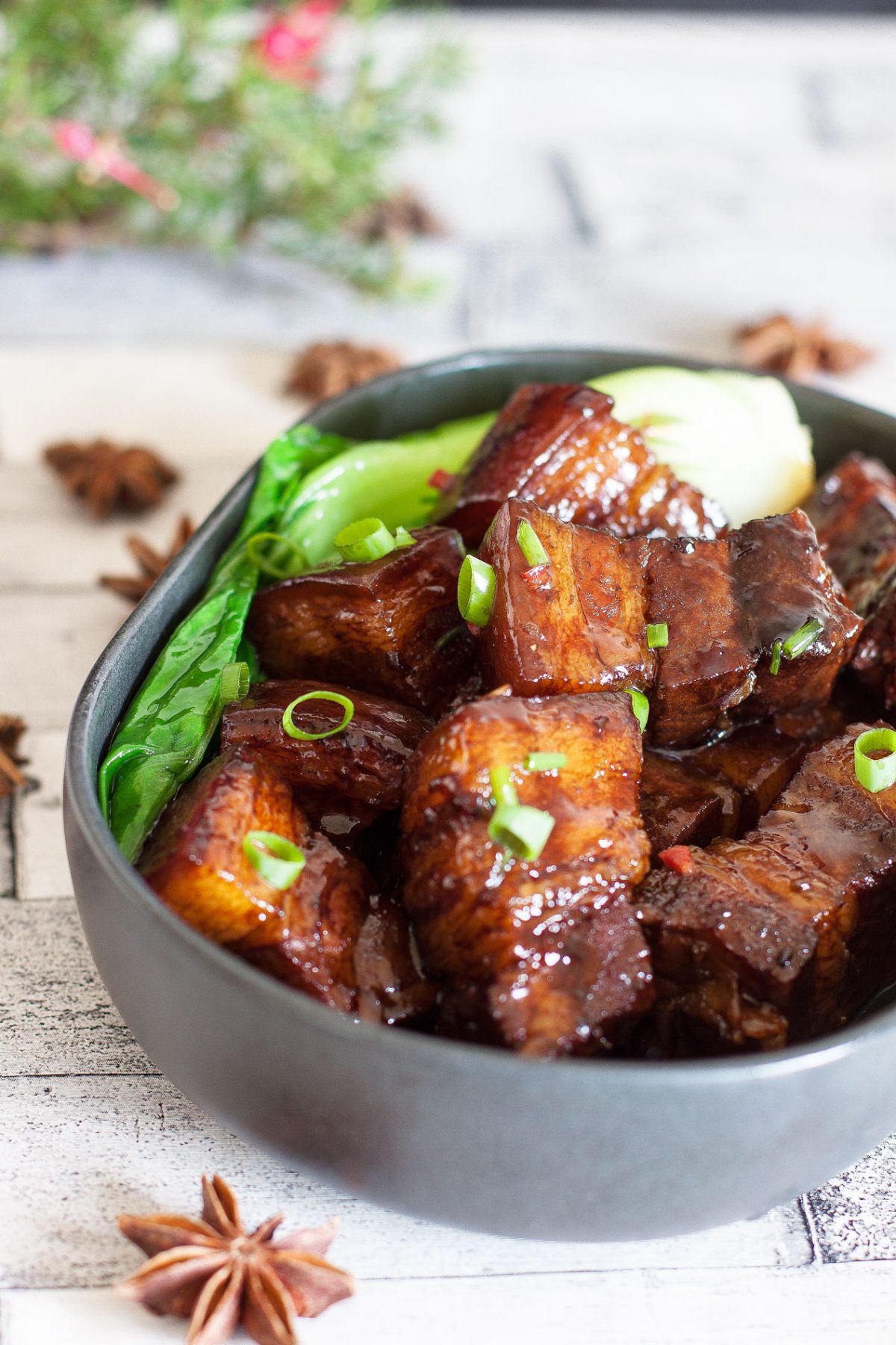 Braised Soy Sauce Pork Belly Honest Cooking