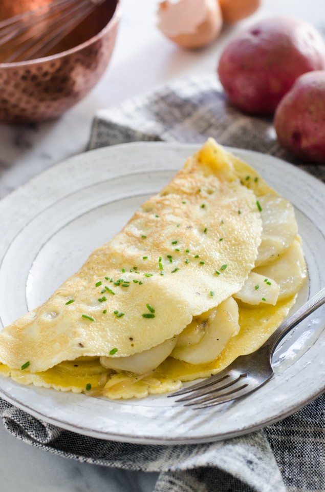 Easy Potato Omelette