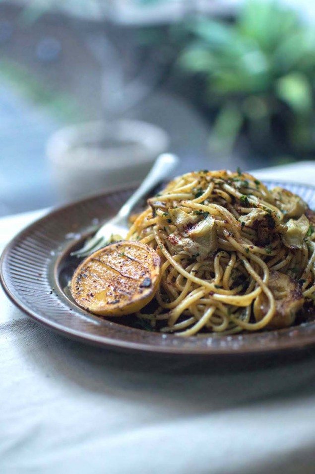 Brown Butter Pasta with Lemon and Anchovies
