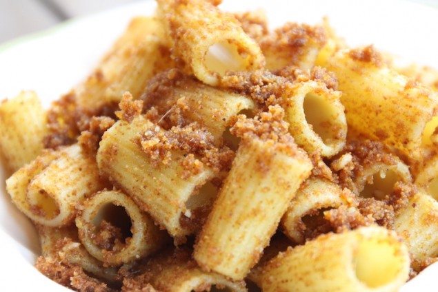 Palermo’s Breadcrumb Pasta with Anchovies