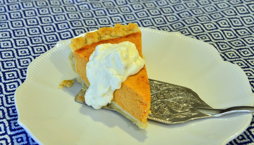 Decadent and sinfully rich this Sweet Potato Cheesecake Pie is sure to please. Image Kurt Winner