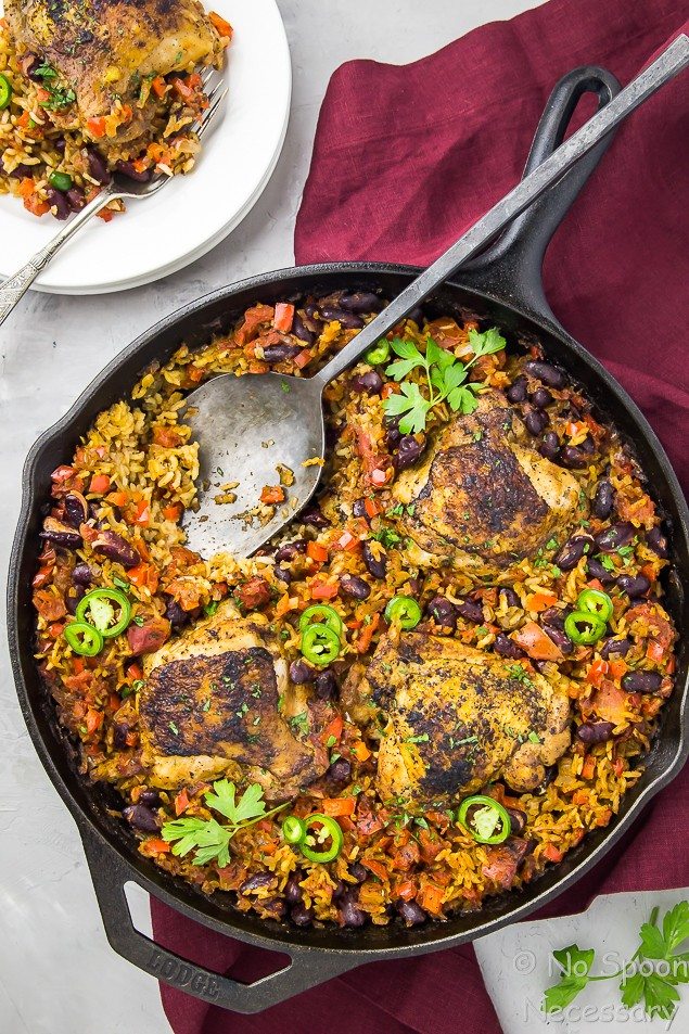 Red Beans And Rice Chicken Honest Cooking