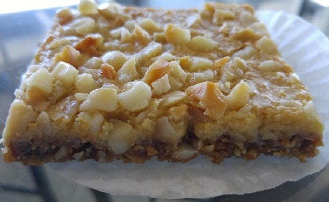 Buttery butterscotch Hilo bar