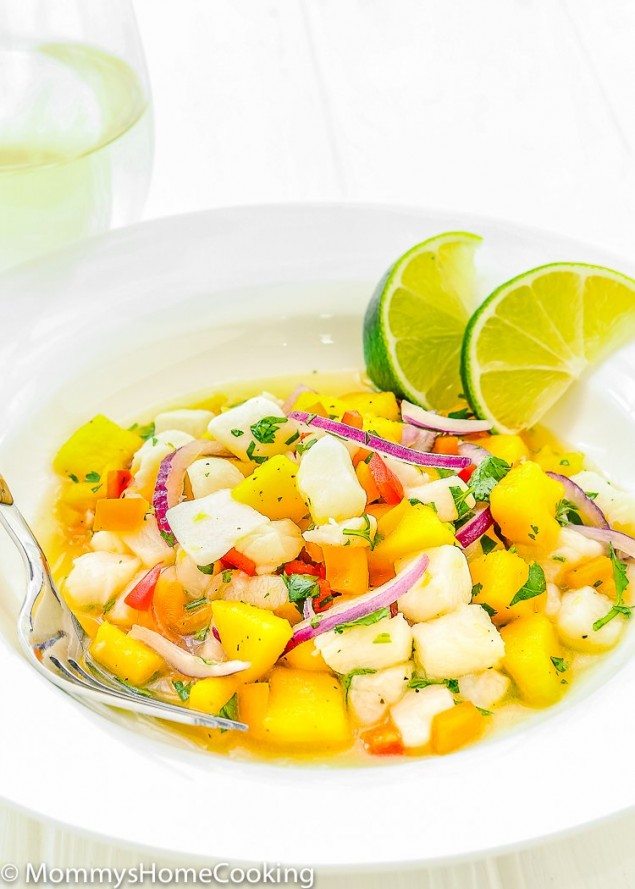 National Pinot Grigio Day: Mango and Fish Ceviche