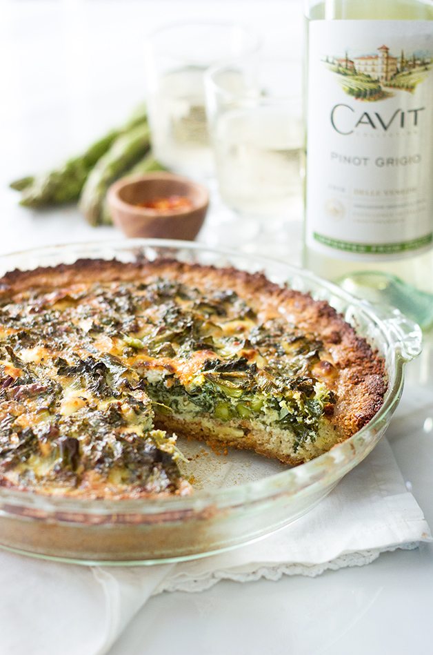 Kale-Asparagus-Chevre-Quiche-with-Almond-Meal-Crust-5018