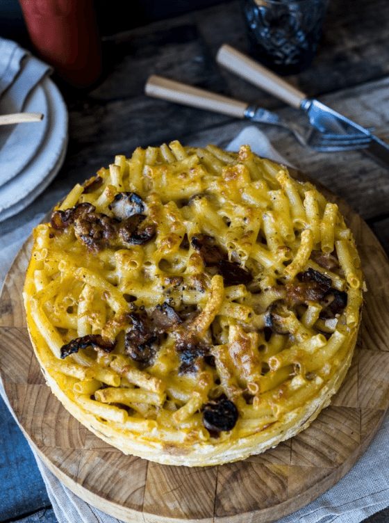 Ultimate Comfort Food: Macaroni and Cheese Cake