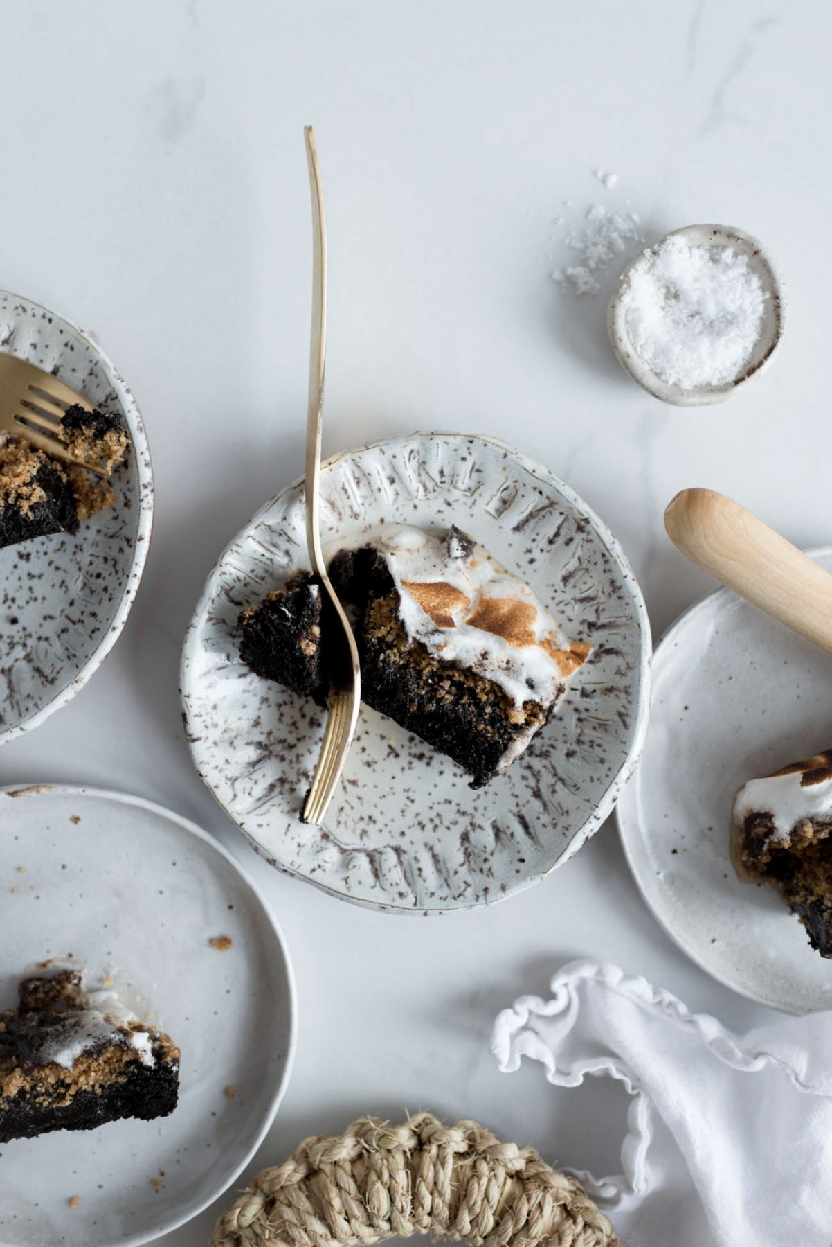 Brown Butter S'Mores Brownies