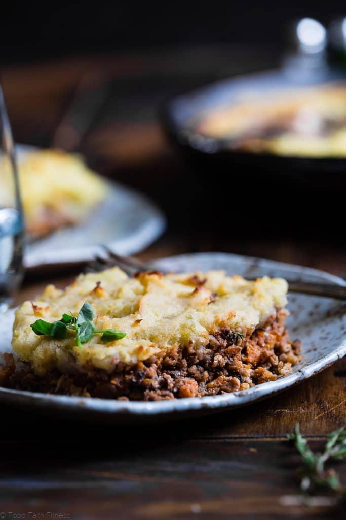 Whole30 Approved: Shepherd's Pie with Cauliflower Mash