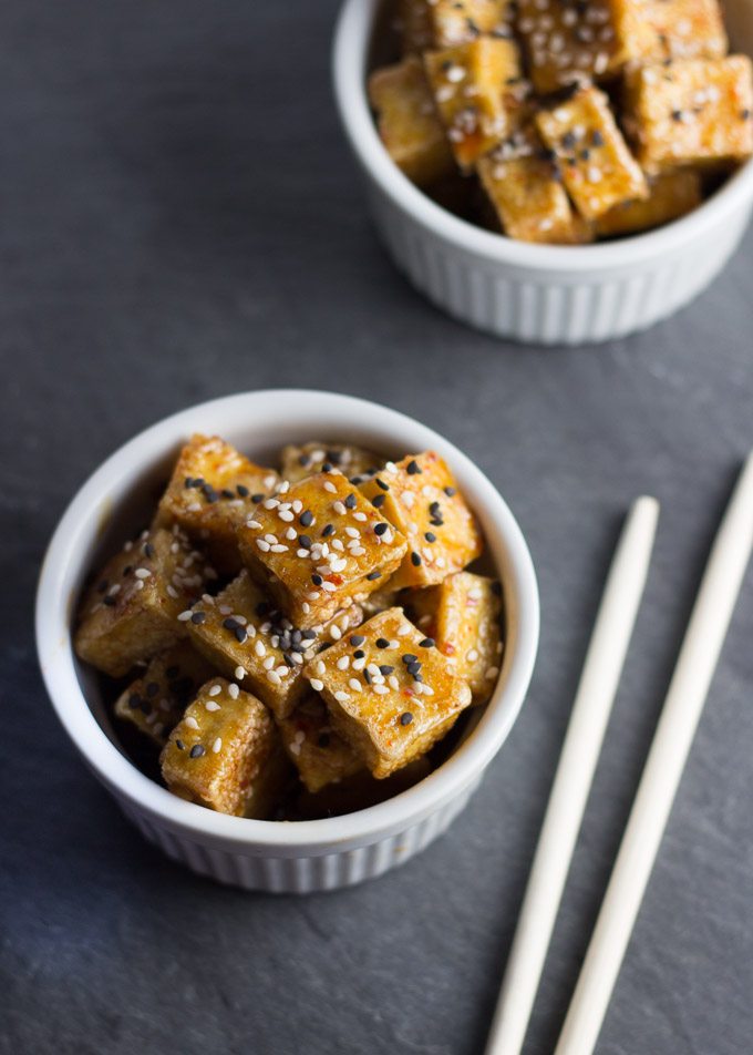 Crispy Korean Tofu