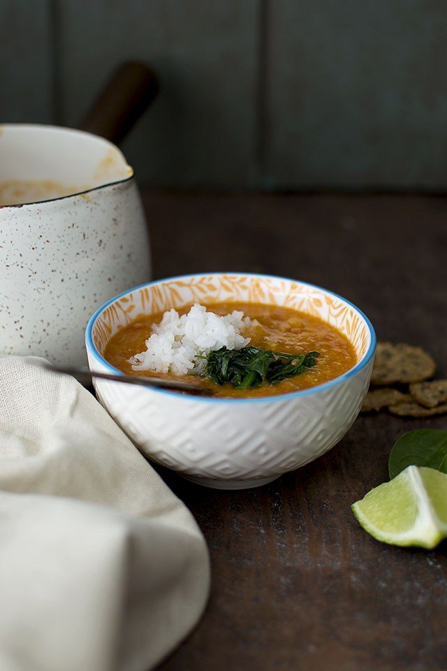 Indian Red Lentil Soup