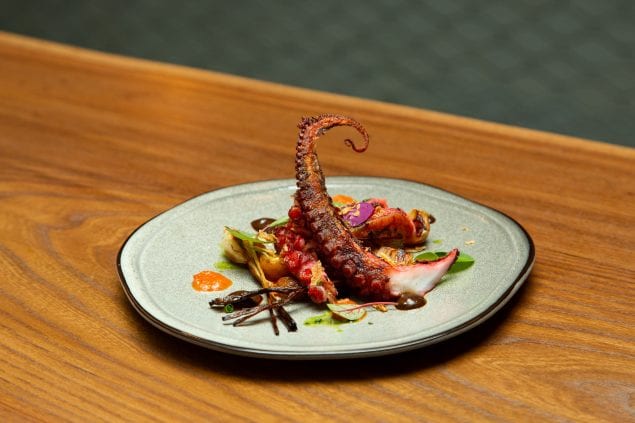 Lamia's Fish Market - Grilled Octopus