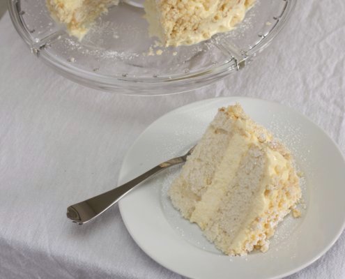 Italian Lemon Cream Cake