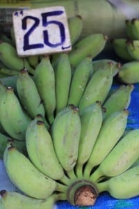 Finger Bananas For Sale at Bangkok Fresh Market