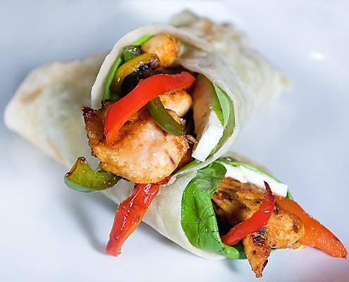 Chicken Fajita Wraps - Everyday Delicious