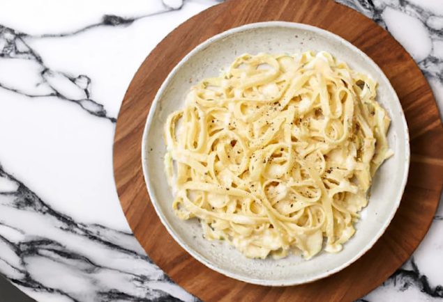 Authentic Fettuccine Alfredo